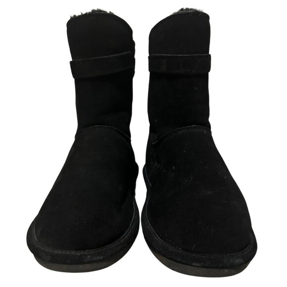 Women's Black Buckle BearPaw Boots Size 10 - Picture 7 of 10